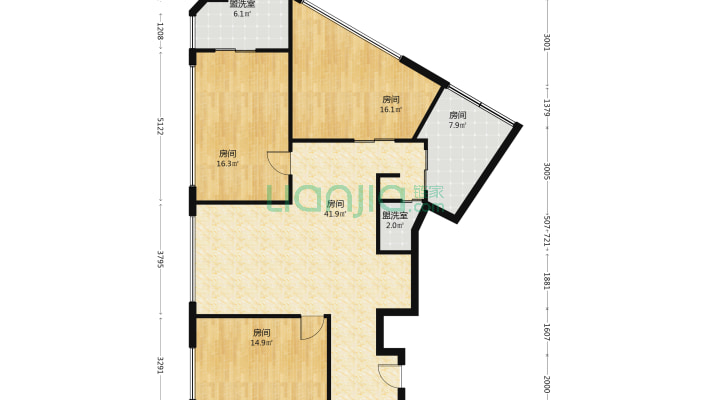 福建天安大厦二手房实景图
