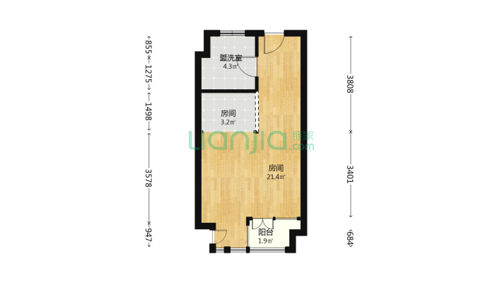 晶鼎大厦二手房实景图