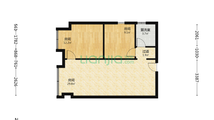 誉峰三期二手房实景图