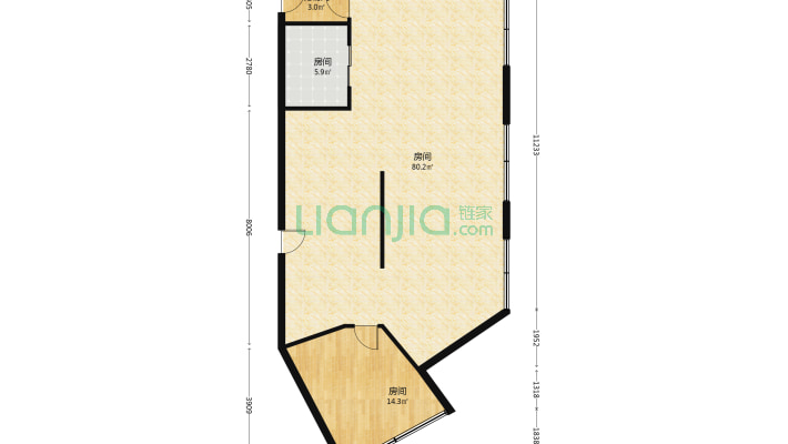 海伦国际大厦二手房实景图