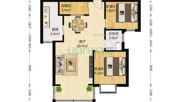 富嘉名阁二手房实景图