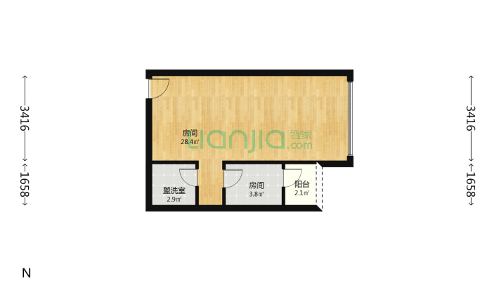 复城国际二手房实景图