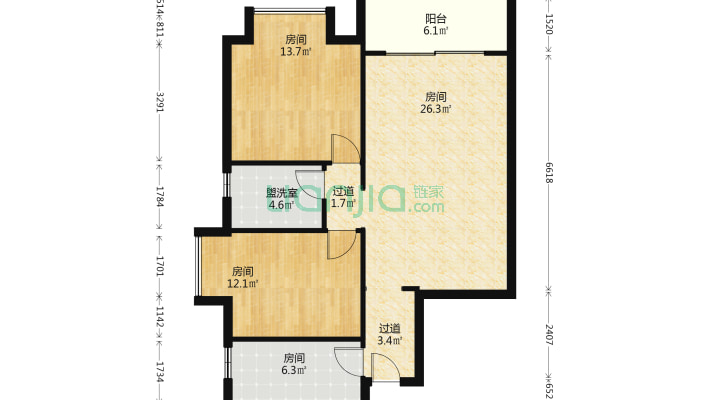 富力公馆二手房实景图