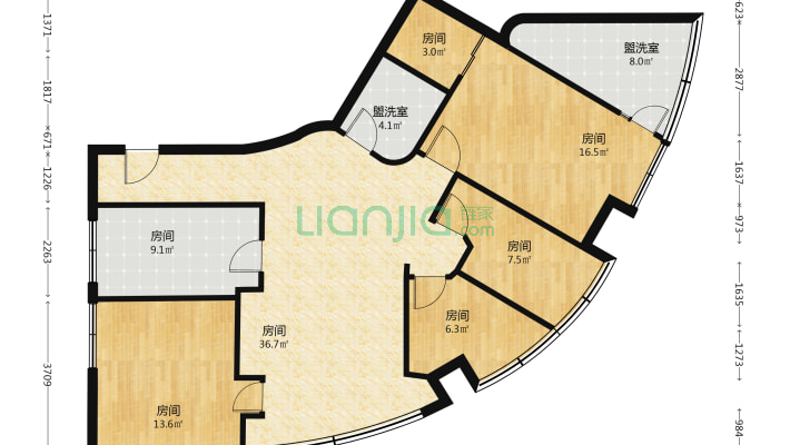 美丽园大厦二手房实景图
