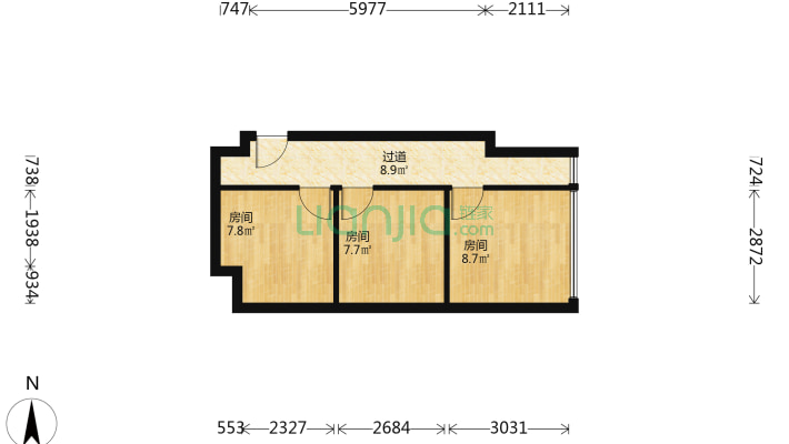 三利广场二手房实景图