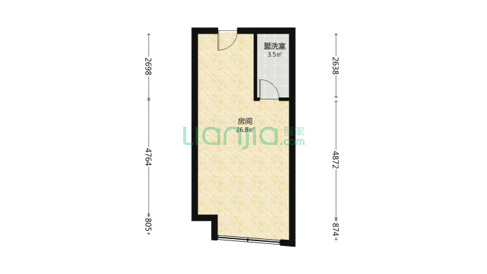 万科红人馆二手房实景图