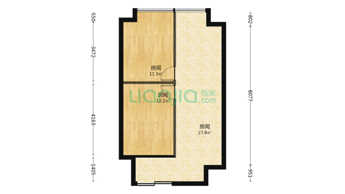 中国铁建广场二手房实景图