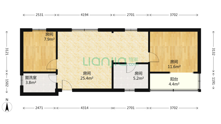 浙海公寓二手房实景图