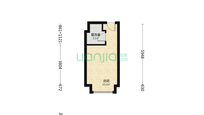 朗诗萃樾二手房实景图