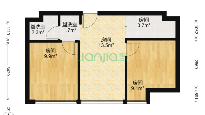 华府悦璟二手房实景图