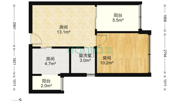 电子商务大厦二手房实景图
