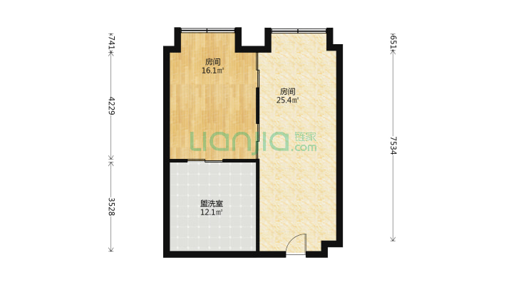 誉峰M5行政公寓二手房实景图