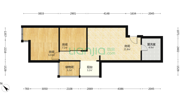 长益商业寓所二手房实景图