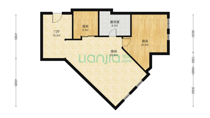 民航大厦二手房实景图