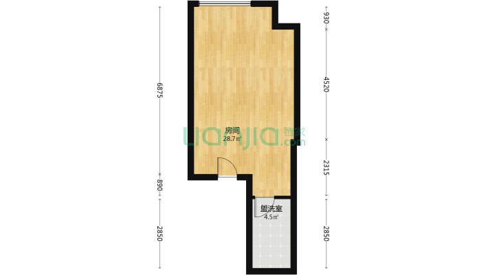 万达SOHO公寓二手房实景图