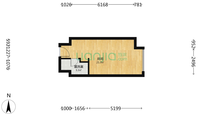 融创玖棠府公寓二手房实景图