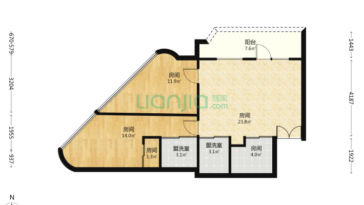 淮海中华大厦二手房实景图
