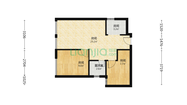 山楂树二手房实景图