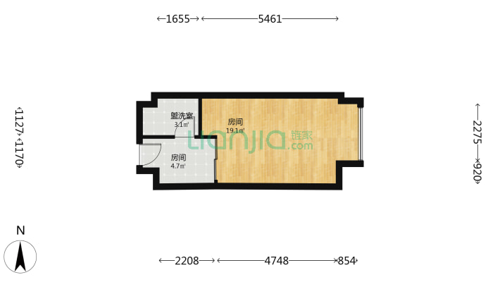 德商蜜柚二手房实景图