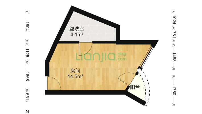 远洋7号酒店式公寓二手房实景图