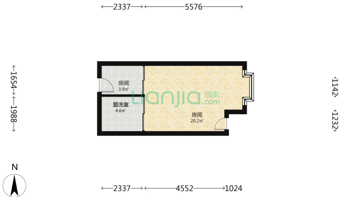 锦银休闲广场二手房实景图
