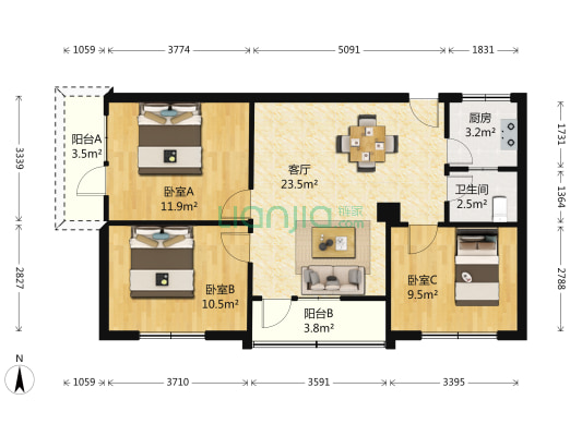 南岸路房价怎么样? 广州南岸路房源|户型图|小