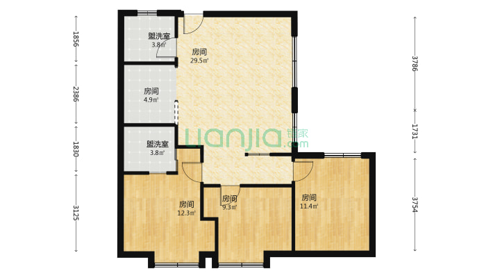 中联大厦二手房实景图