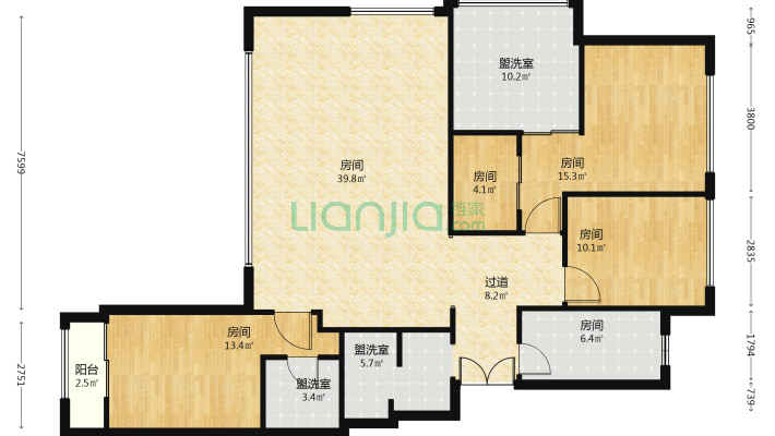麓府大院二手房实景图