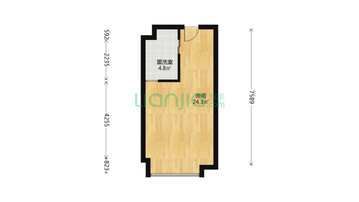 花都财富大厦二手房实景图