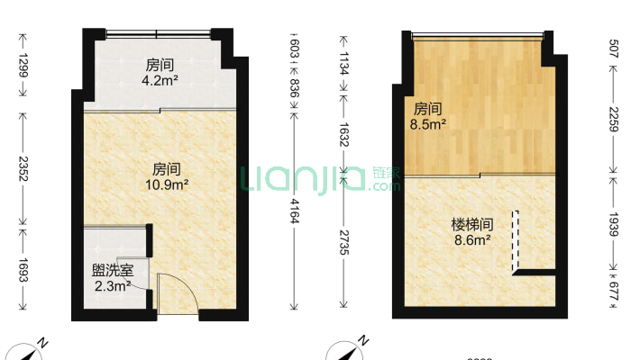蓝光中央天地二手房实景图