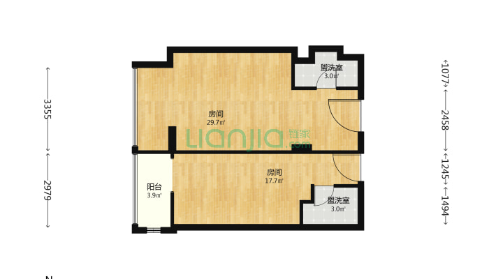 万科魅力之城六期二手房实景图