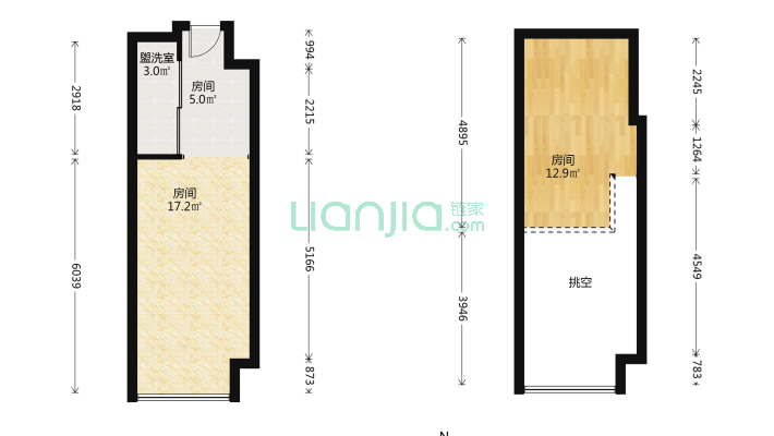 飞大美誉大厦二手房实景图