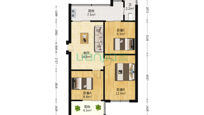 电力小区二手房实景图