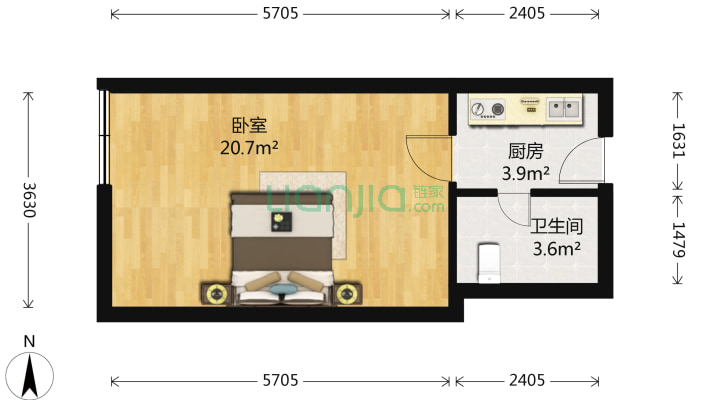 四通大厦二手房实景图