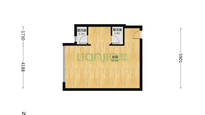 成都国际科技节能大厦二手房实景图