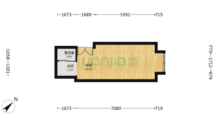 韩国城一期二手房实景图