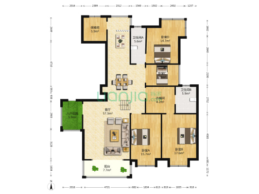 中建馨和园房源|户型图|小区车位|交通地址详情分析!