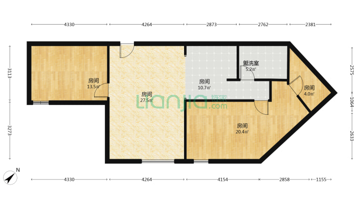左岸苏河二手房实景图