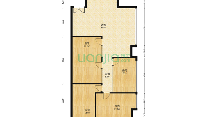郫县金融中心二手房实景图