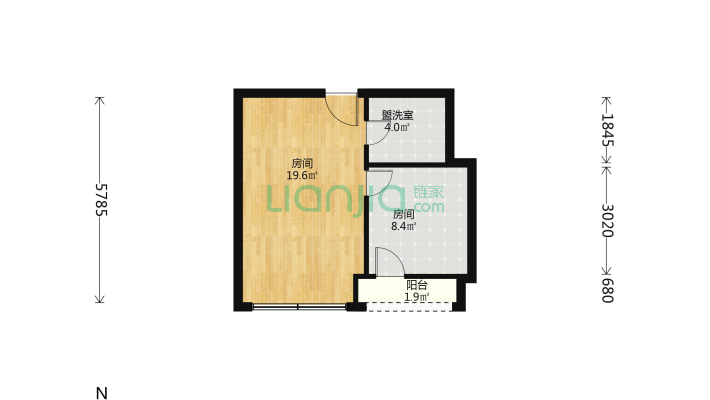 尚都国际酒店公寓二手房实景图