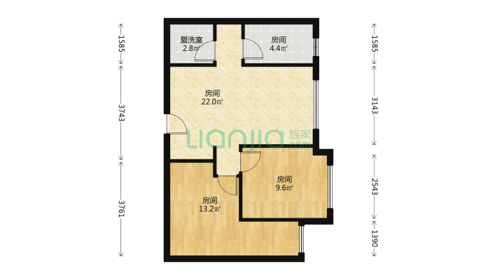 国色天乡庆典城二手房实景图