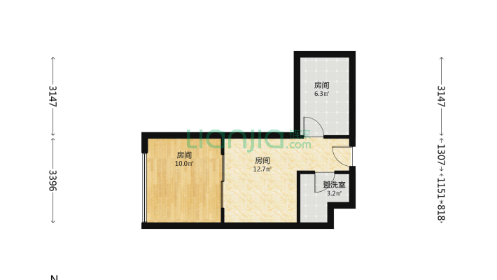 四季沙龙公寓二手房实景图