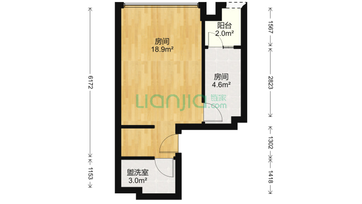 中环岛广场二手房实景图