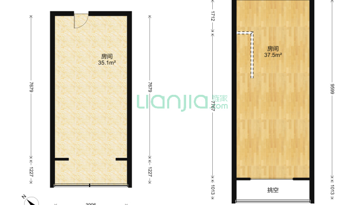 韩国城一期二手房实景图