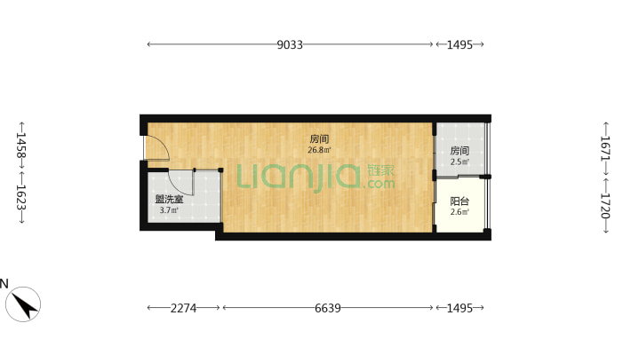 长益商业寓所二手房实景图