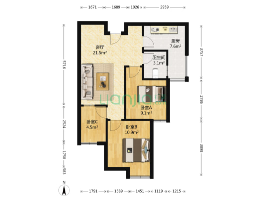 叠彩西城a区房源|户型图|小区车位|交通地址详情分析!
