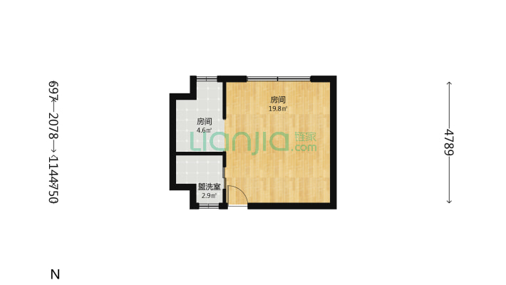 绿地公园广场二手房实景图