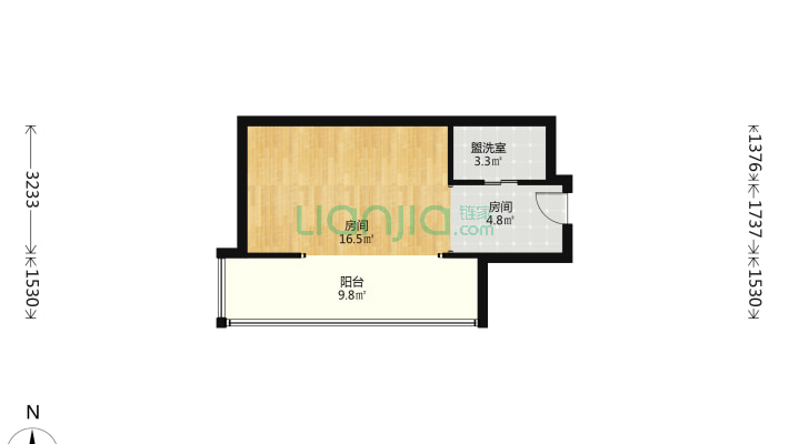 圣和圣广场丽晶馆二手房实景图