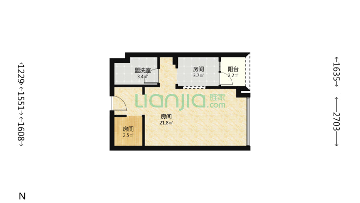 中环岛广场二手房实景图