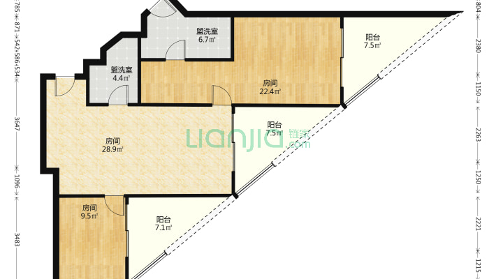 合景誉舍二手房实景图